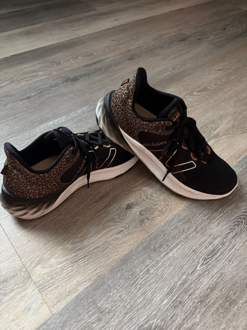 New Balance Leopard Print Women’s Athletic Sneakers